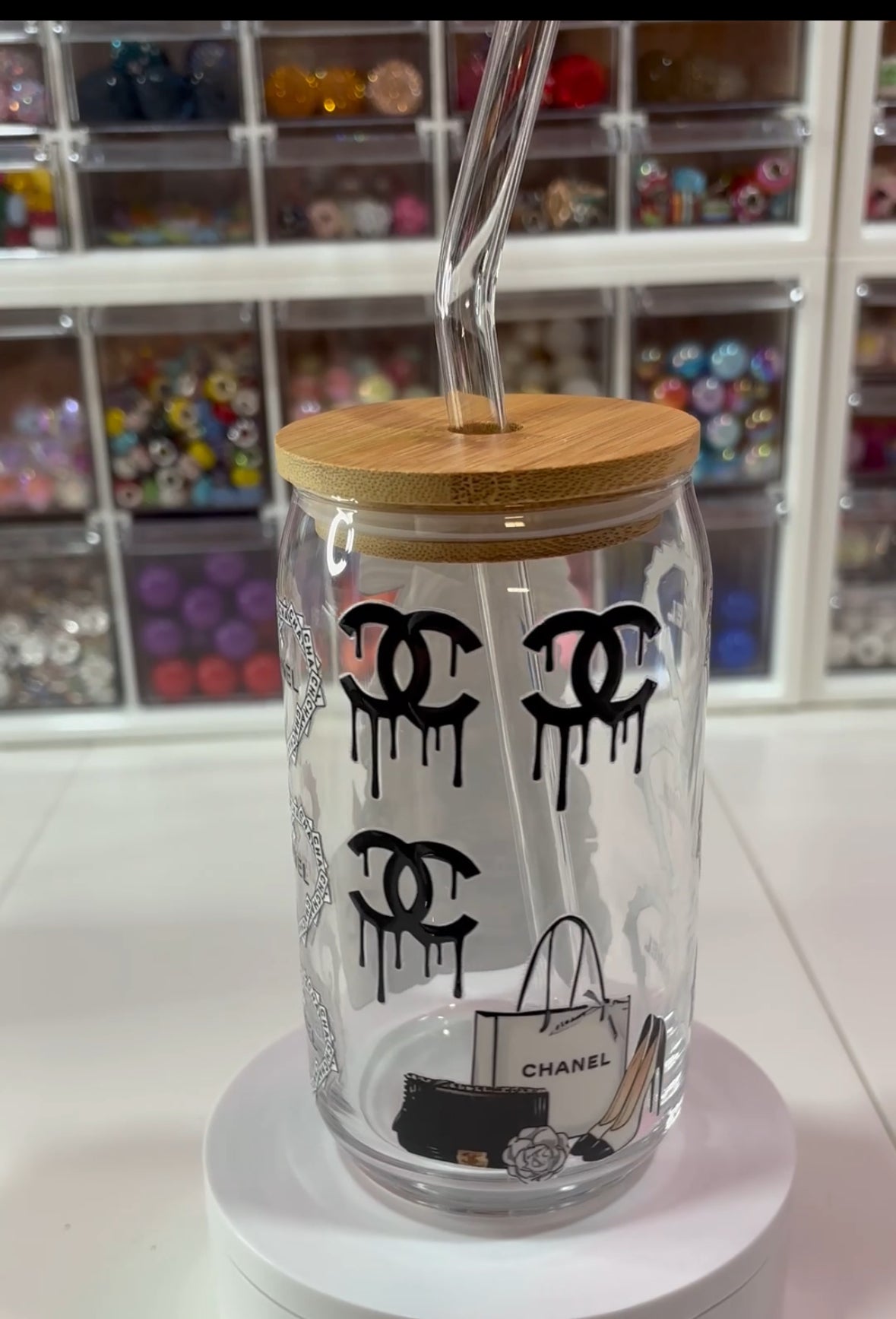 Chanel inspired Tumbler