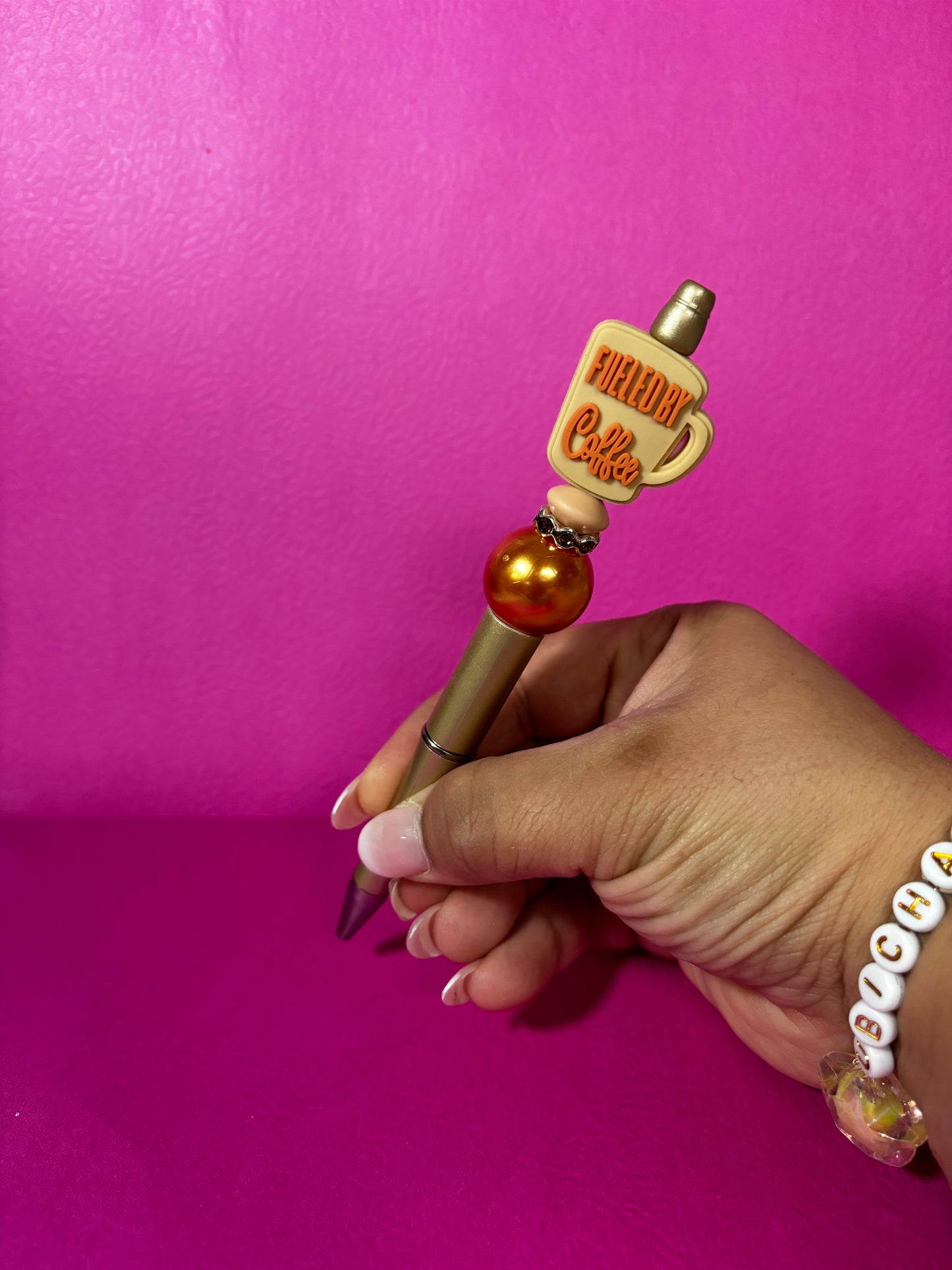 Fueled By Coffee Pen