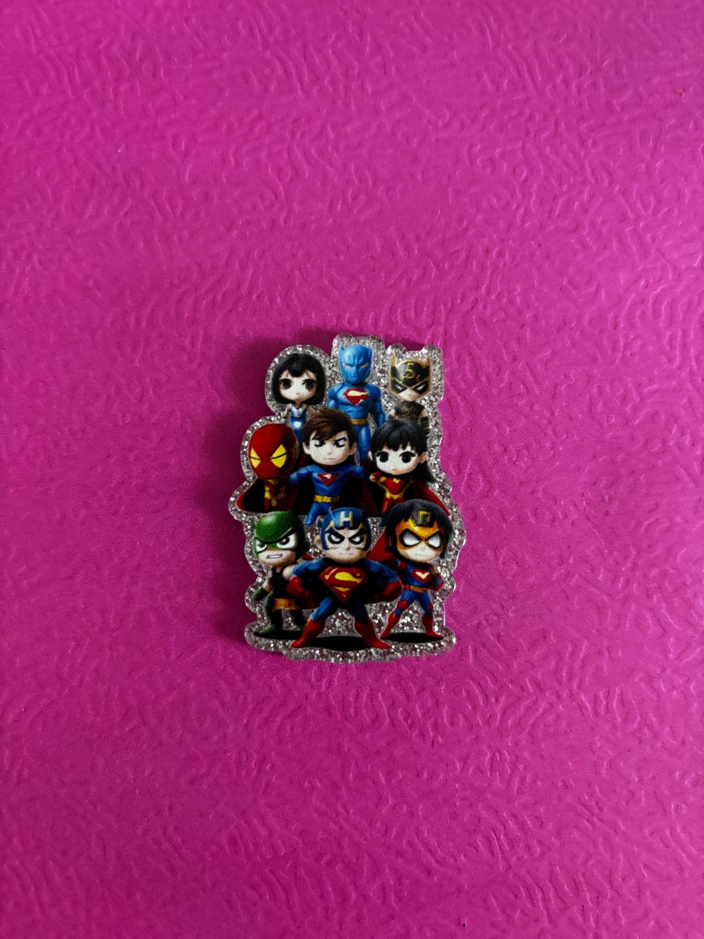 Super Heroes Acrylic