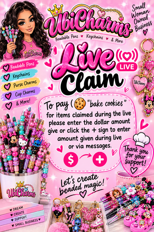 Enter the $ amount given during  Live Claims 1 COOKIE = $1
