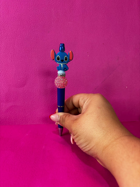 Blue alien pen