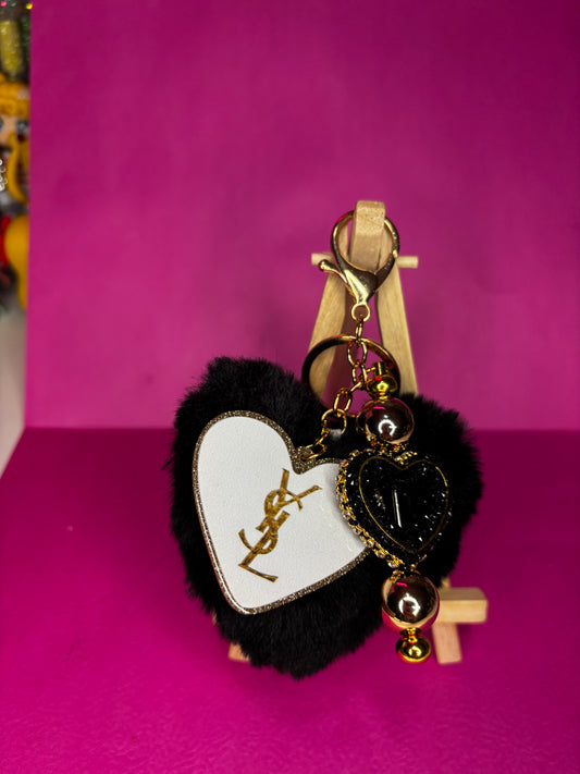 Lux YSL keychain