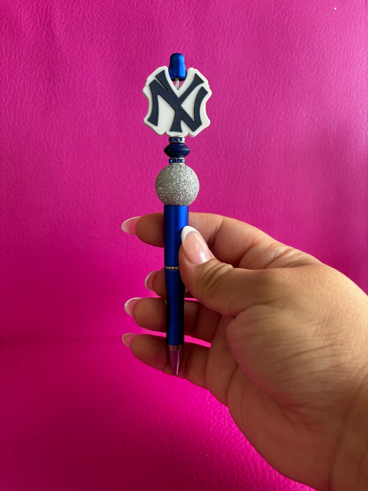 NY Baseball Yank Pen