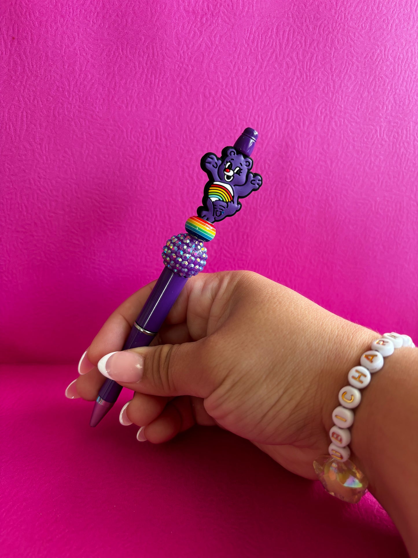 Purple Bear Pen