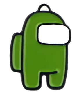 Among Green Pin