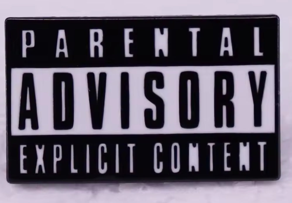 Parental Advisory Pin