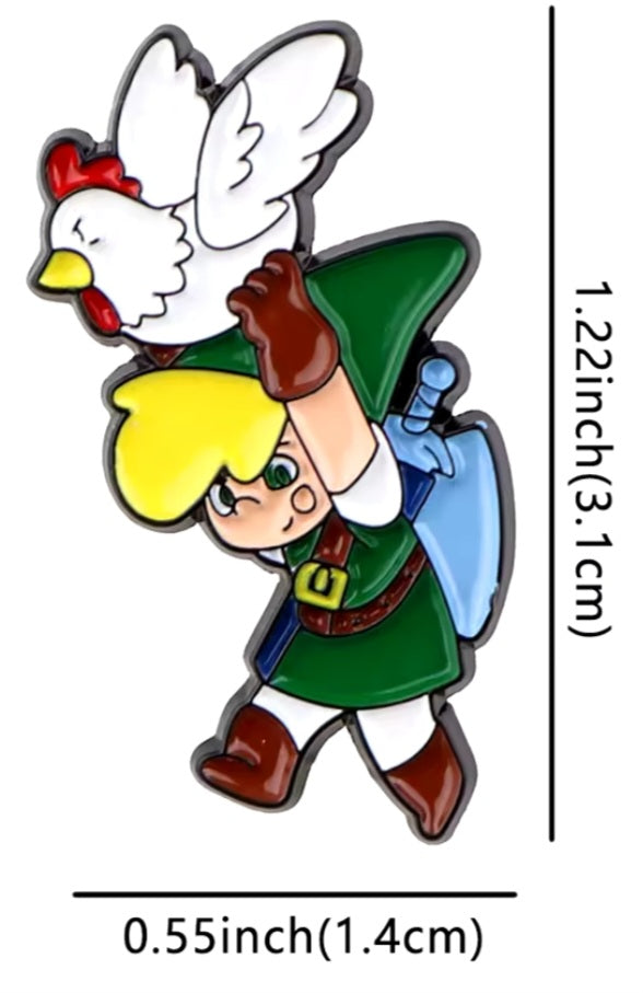 Legend of Z Pin 4